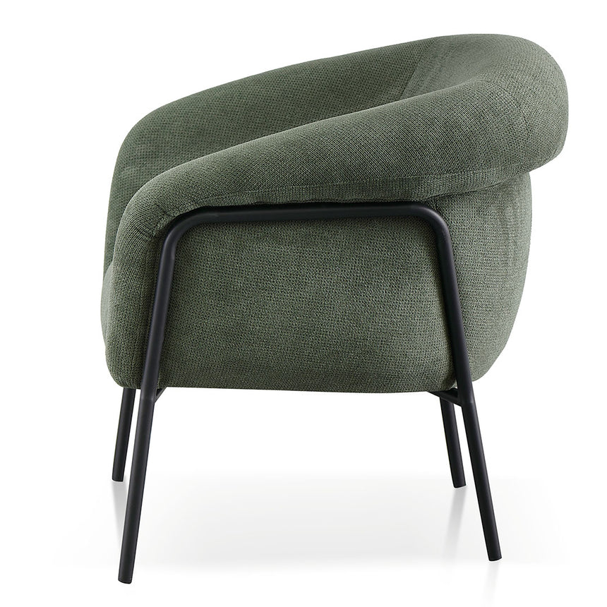 Fabric Armchair - Mason Olive Green