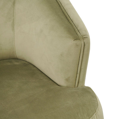 Fabric Armchair - Elegant Sage