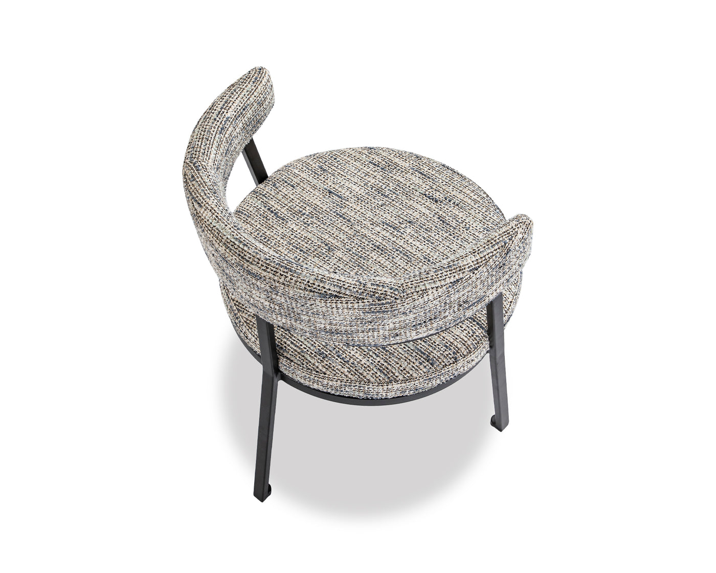 Bonnet Dining Chair - Sherpa Grey