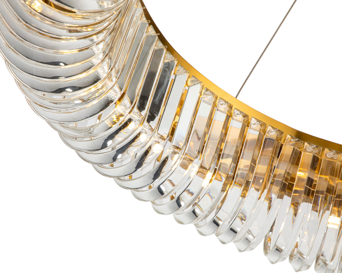 Nimbus Pendant Lamp - Brushed Brass