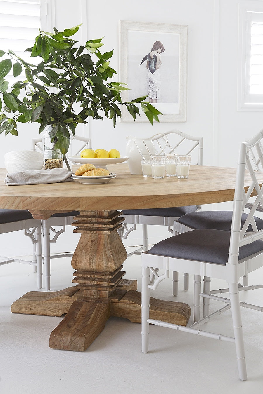 Clearwater Round Pedestal Table - 150cm