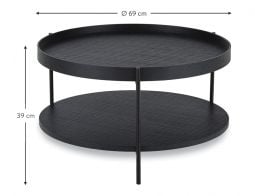 Layer Coffee Table - Black