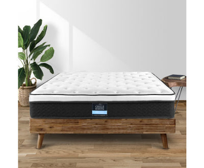 Bedding King Sigle Size Mattress Euro Top Bed Bonnell Spring Foam 21cm