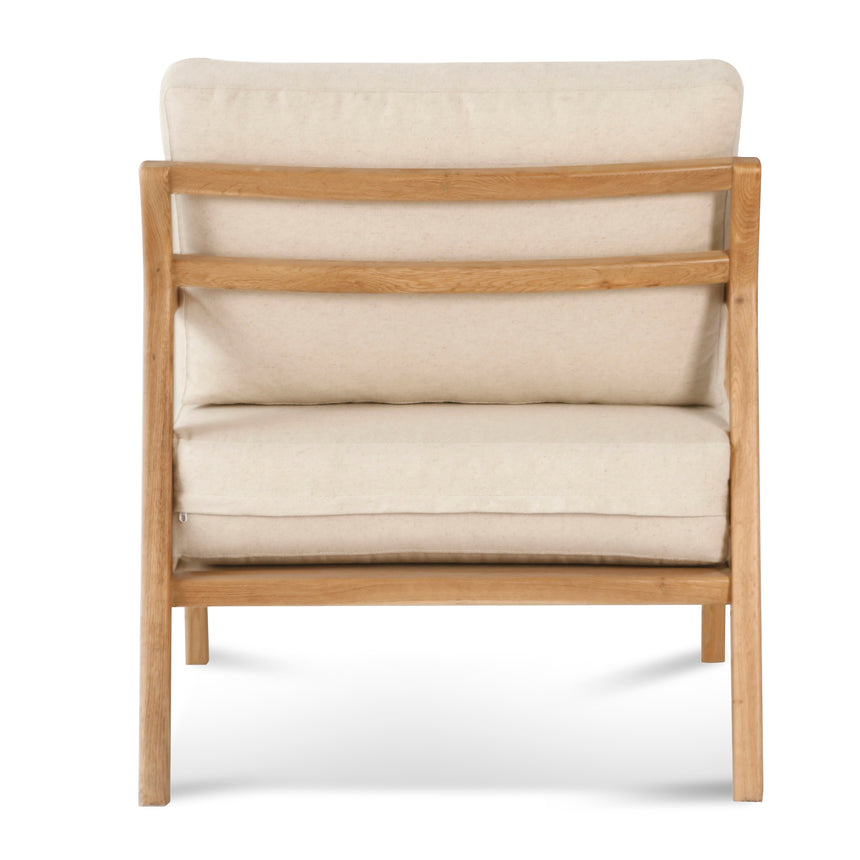 Fabric Armchair - Light Beige