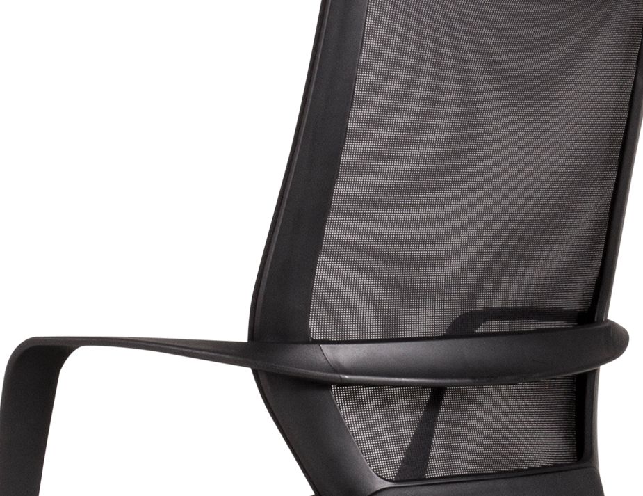 Mokum Office Chair with Headrest - Black - Black Padded Seat