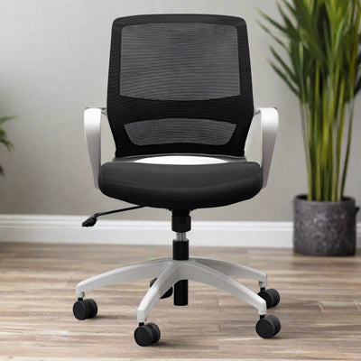Egronomic Mesh Office Chair - Black (Set of 2)