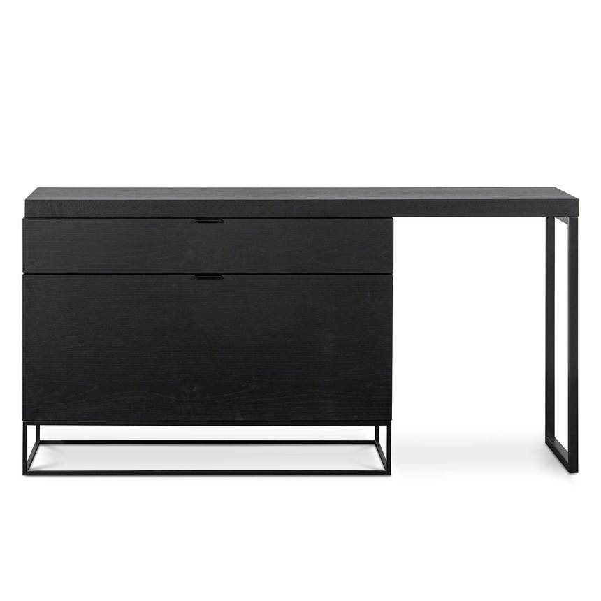 Extendable Home Office Desk - Black