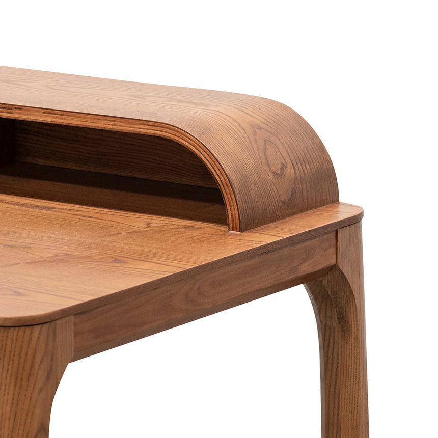 Wooden Home Office Desk - Walnut