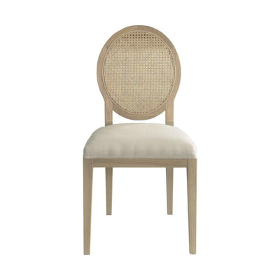 French Contemporary Round Side Chair