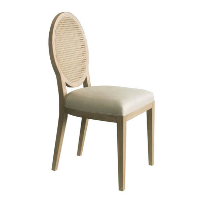 French Contemporary Round Side Chair