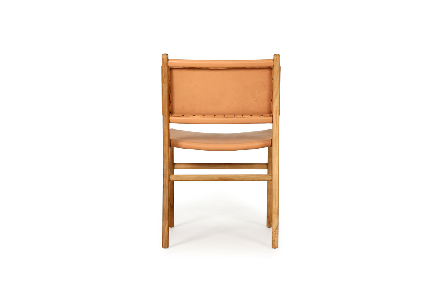 Cashmerie Leather Side Chair - Natural