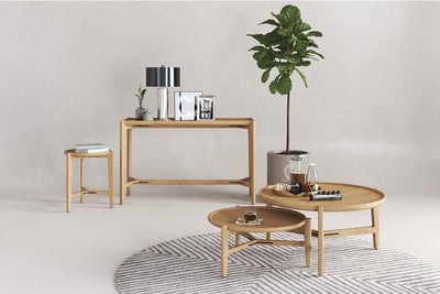 Elvyn Coffee Table - 60cm - Natural