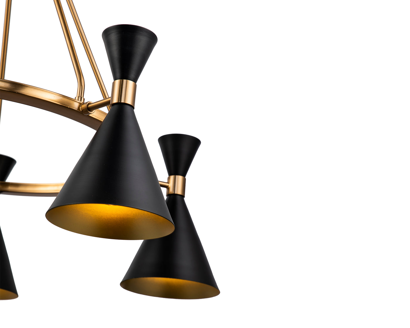 Kensington Pendant Lamp – Black Antique Blass