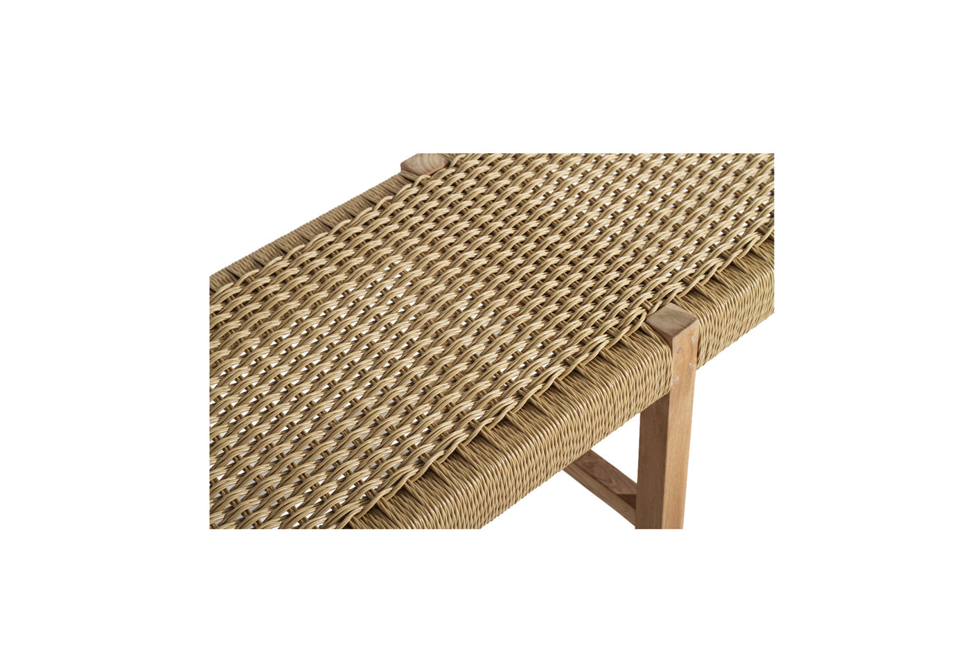 Texan Bench Seat - Sand - Close Weave -2m