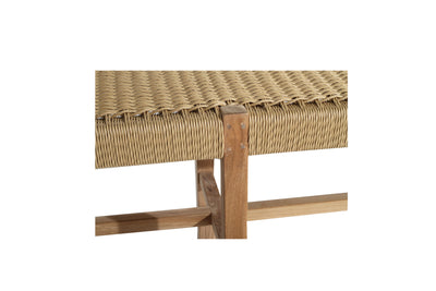 Texan Bench Seat - Sand - Close Weave -2m