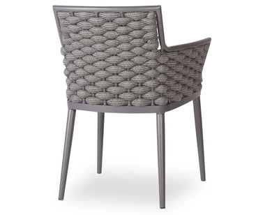 Siano Dining Chair - Outdoor - Charcoal - Dark Grey Cushion