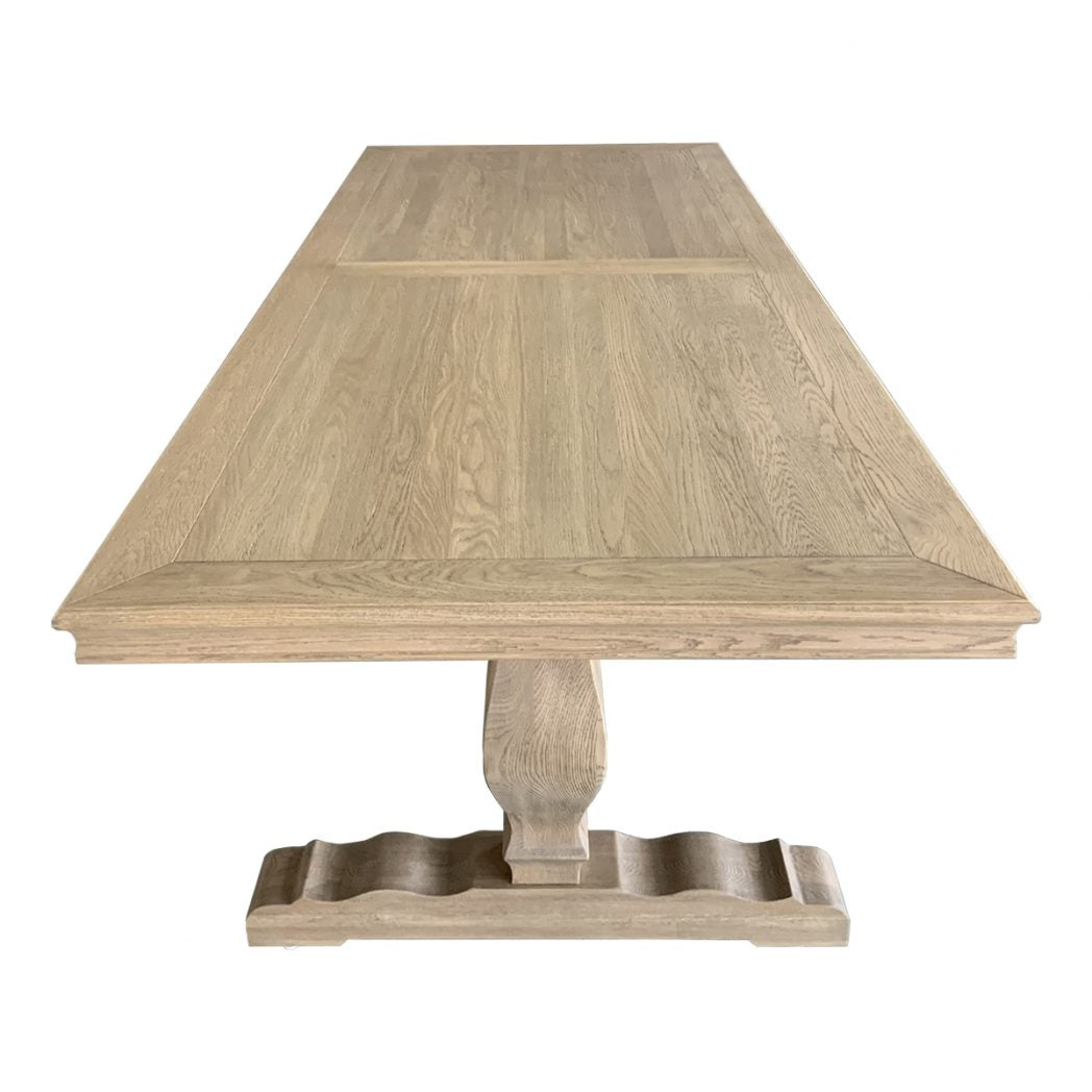 Salon Dining Table Weathered Oak 240cm