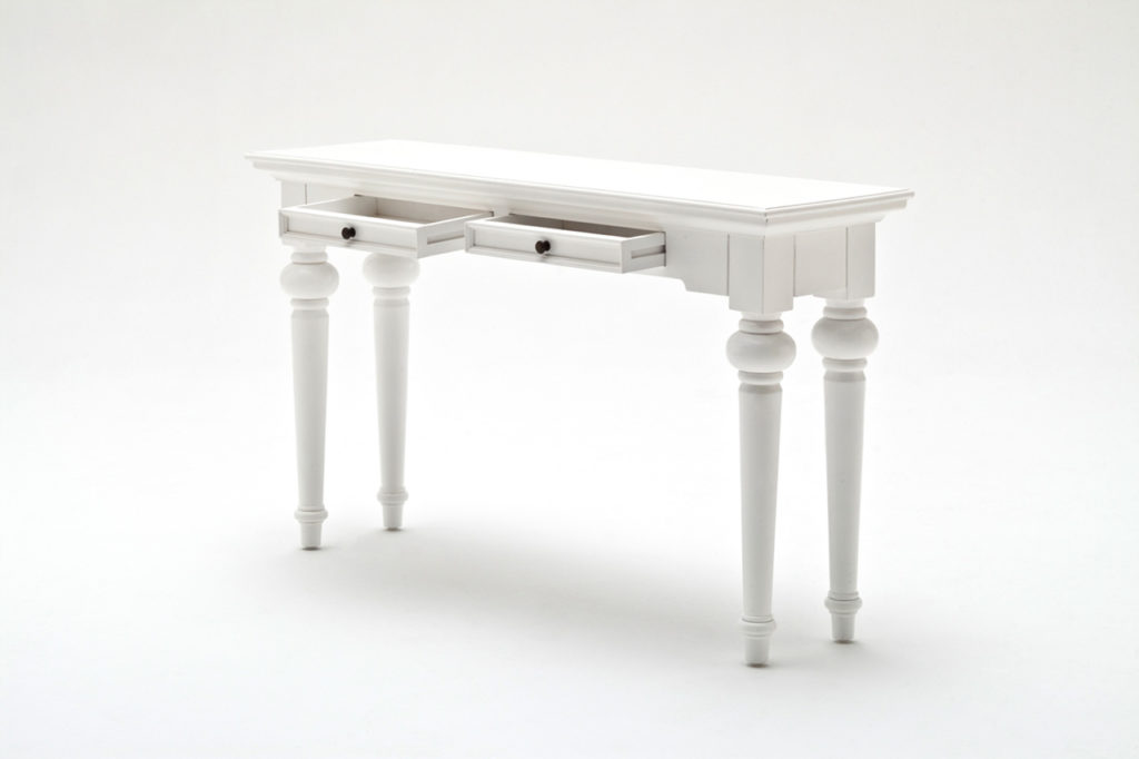 Console Table - Classic White