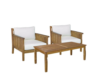 Arizona table and Armchairs 3pcs