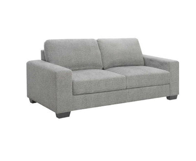 Morgan 3 Seater Fabric Sofa Light Grey