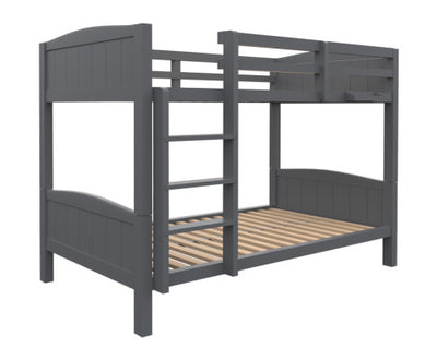 Kingston Slumber Bunk Bed Frame Single Wooden Kids Timber PIne Wood Loft Children Bedroom Furniture