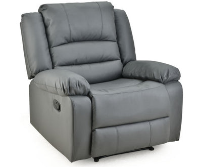 FORTIA Luxury Recliner Chair, Grey