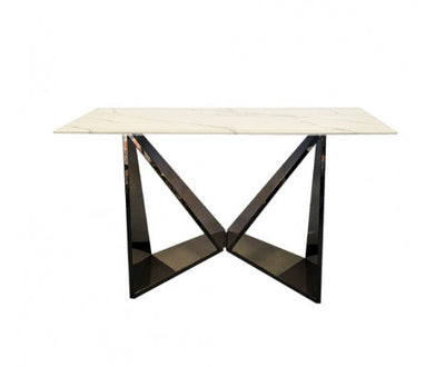 LUXE Black Console Table