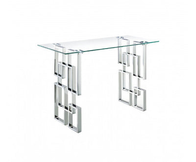 Royale Silver Console Table