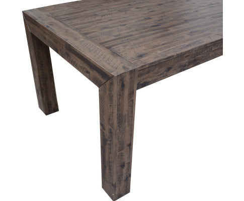 Catmint Dining Table 210cm 8 Seater Solid Acacia Timber Wood - Stone Grey