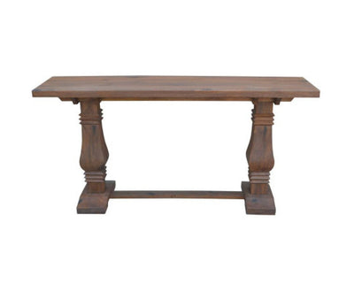 Florence Console Hall Entrance Table 160cm Pedestal Timber French Provincial