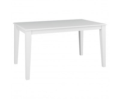 Daisy Dining Table 150cm Solid Acacia Timber Wood Hampton Furniture - White