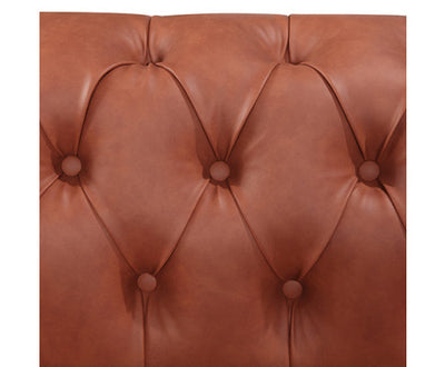 Madeline 2 Seater Brown