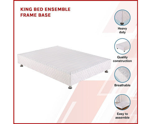King Bed Ensemble Frame Base