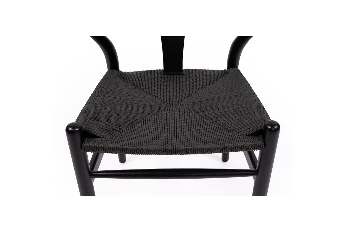 Cross Over Designer Replica Chair - Black on Black