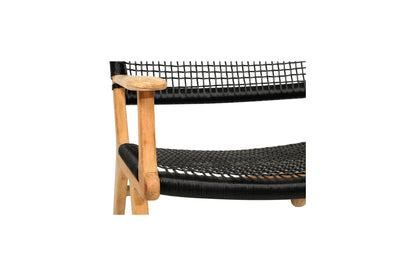 Zen Accent Arm Chair - Black