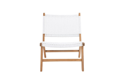 Zen Accent Chair - White (Close Weave)
