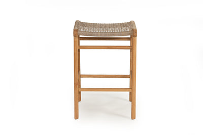 Zen Backless Counter Stool - Washed Grey