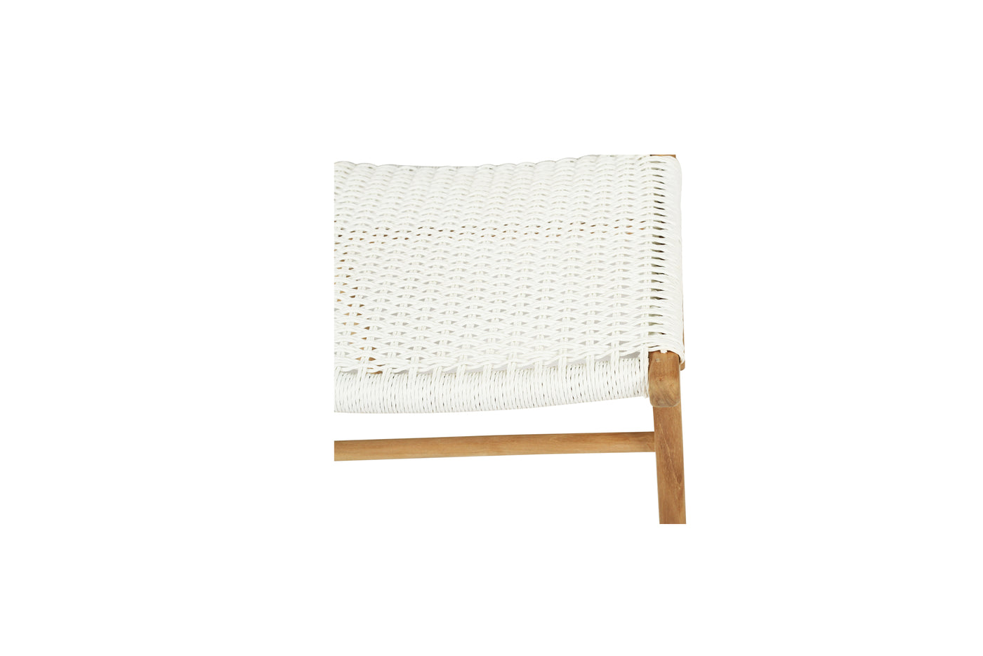 Zen Dining Chair - White (Close Weave)