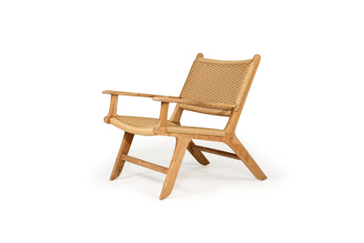 Zen Accent Arm Chair - Sand (Close Weave)