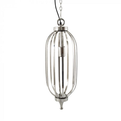 Cotton House hanging lamp in nickel - House of Isabella AU
