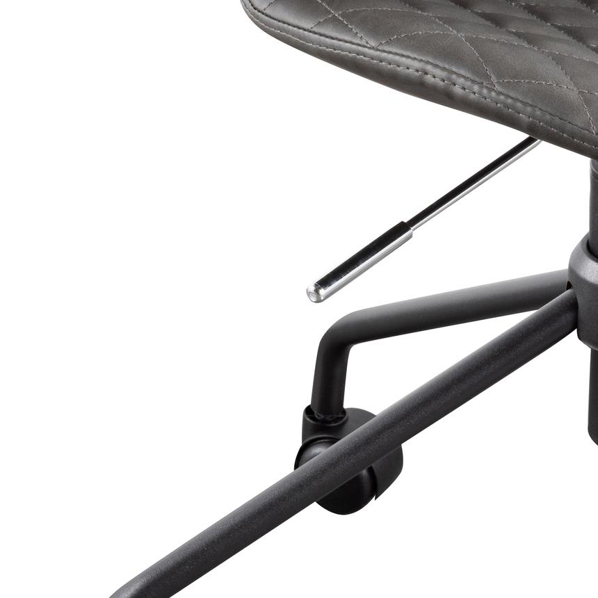 Office Chair - Charcoal with Black Base