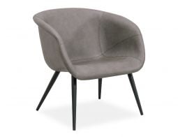 Andorra Tub Lounge Chair Vintage Grey Seat