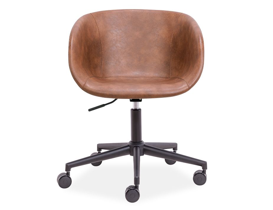Andorra Office Chair Vintage Tan Seat