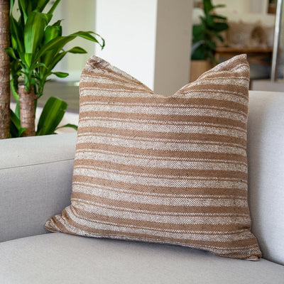 Weave Tweed Dorchester Natural Lounge Cushion 55x55cm