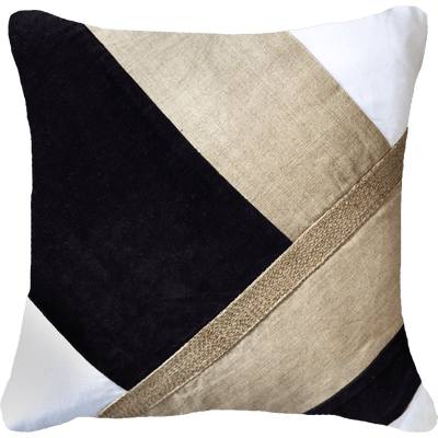 Linen Modern Stitch Lounge Cushion 55x55cm