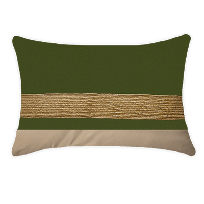 Outdoor Nautical Juliet Gold Lumber Cushion 35 x 53 cm