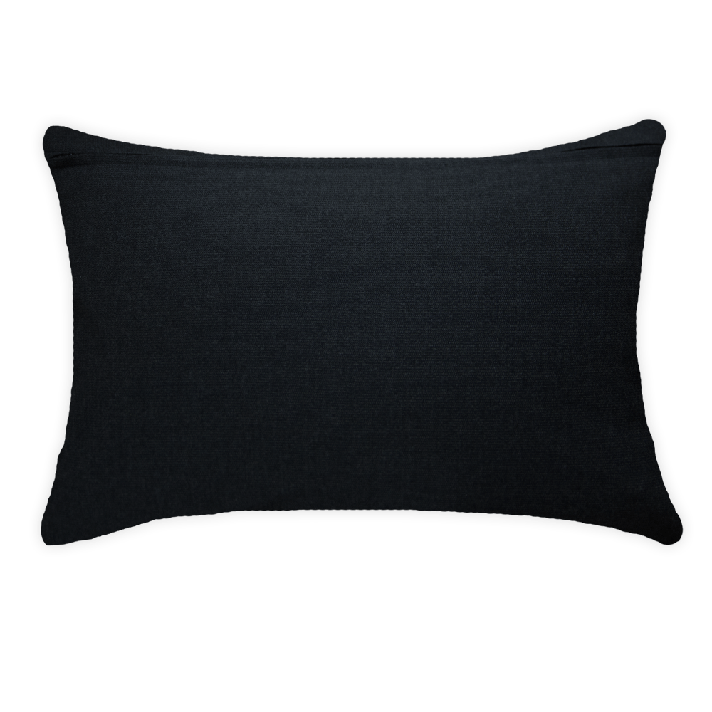 Outdoor Nautical Juliet Black Lumber Cushion 35 x 53 cm