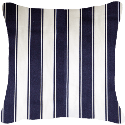 Ticking Stripe Rye Lounge Cushion 55 x 55cm