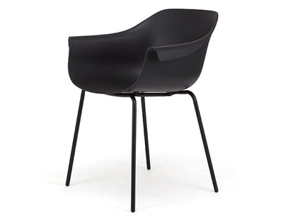 Crane Chair - Black Post - Black Shell
