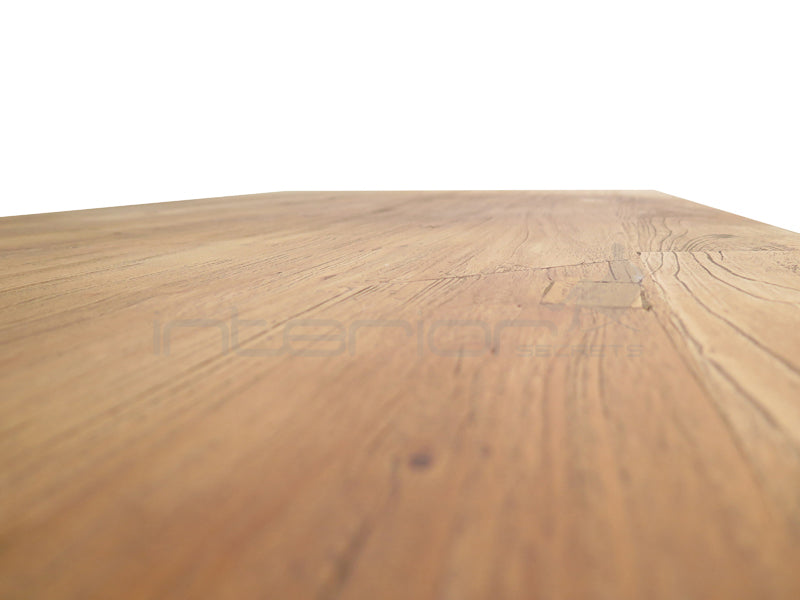 Reclaimed Elm Wood Table 1.5m - Rustic Natural